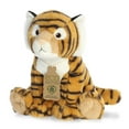 thumbnail image 4 of Aurora - Medium Brown Eco Nation - 10" Tiger - Responsibly Made Stuffed Animal, 4 of 5