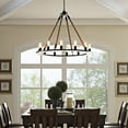 thumbnail image 4 of Brown Encircle Chandelier, 4 of 4