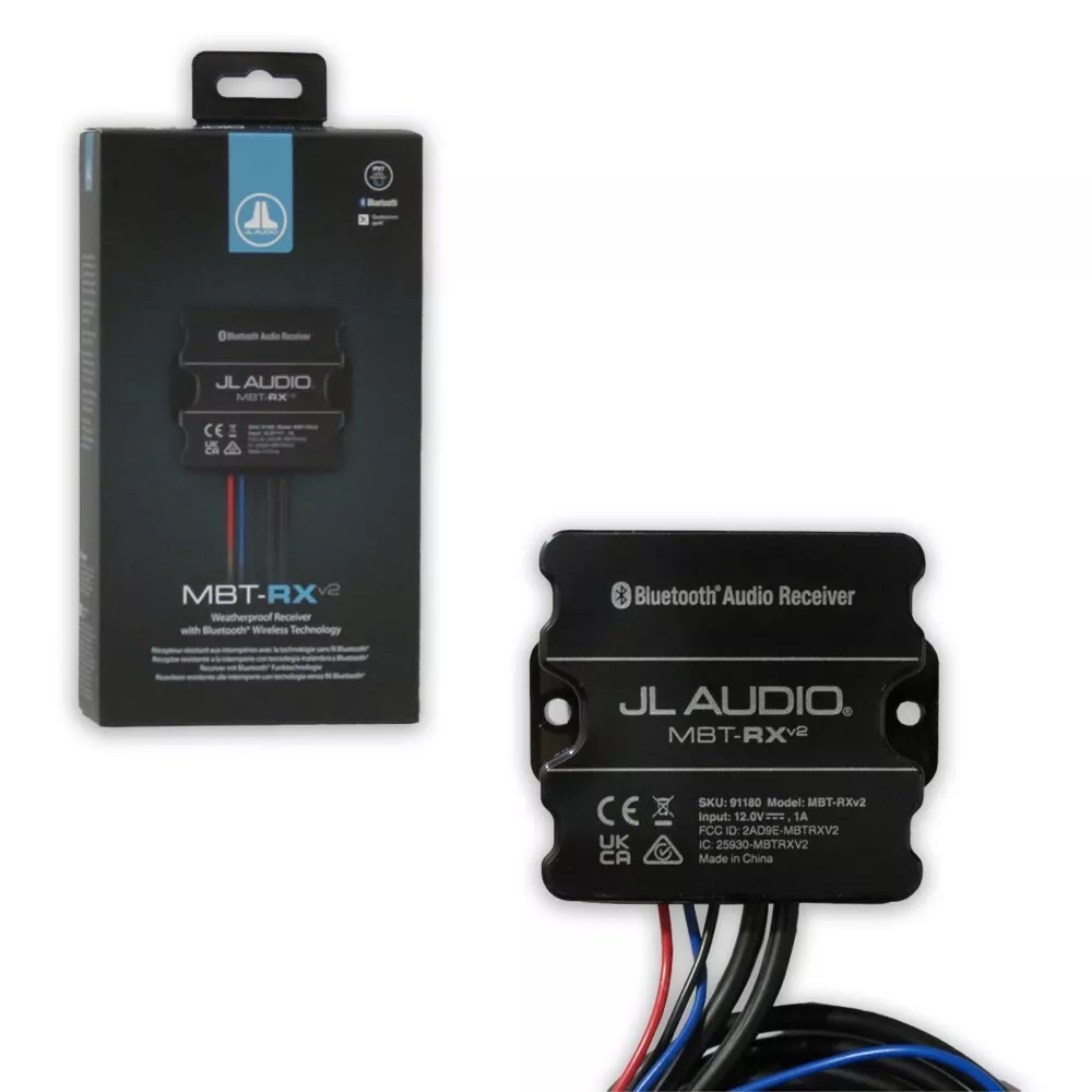 JL Audio MBT-RXv2 Weatherproof Marine Rated Wireless Bluetooth