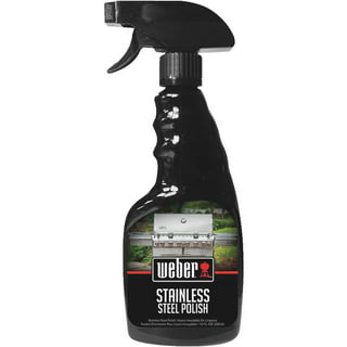 Weber 12 Oz. Trigger Spray Stainless Steel Polish Barbeque Grill Cleaner