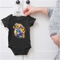 thumbnail image 5 of Mega Man Powered UP Video Game Romper Boys or Girls Infant Baby Brisco Brands NB, 5 of 6