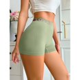 thumbnail image 5 of MEICHEN Women's High Waisted Boxer Briefs with Letter Pactwork Solid Fashionable Casual No Show Underwear Summer Clothing Fall Fashion Essentials, 5 of 8