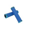 thumbnail image 1 of 1 Pair Bicycle Double Lock Bike BMX MTB Bike Handlebars Hand Cover Anti-slip Blue, 1 of 9