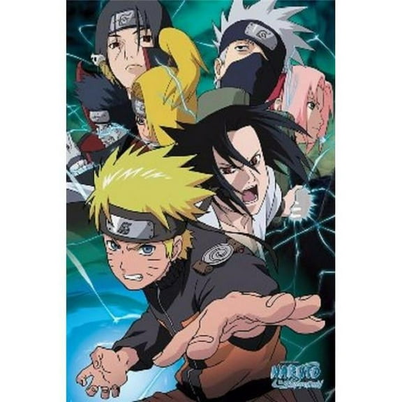 Naruto Team 7 Poster Print, 24 x 36