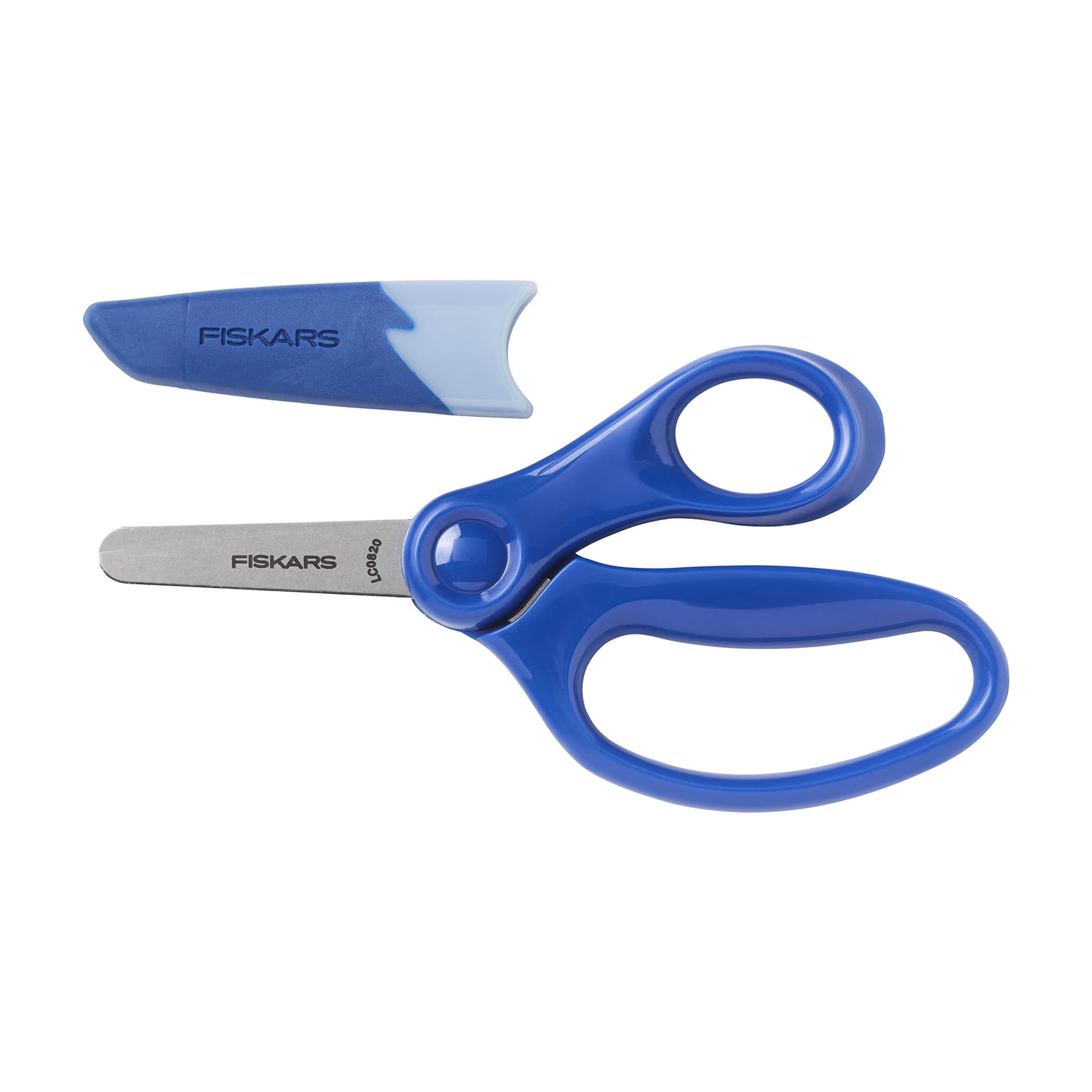 Tijeras para niños Fiskars de 5" con punta roma, edades 4-7, azul 2