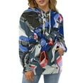 thumbnail image 4 of Mobile Suit Gundam Hoodie 3D Print Pullover Hooded Long Sleeve Sweatshirts Tops Blouse with Pocket for Mens Womens, 4 of 8