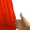 thumbnail image 4 of Long Dress Short Sleeve Summer Maxi Dress Solid Color Woman Wear, Red, XXL, 4 of 9