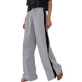thumbnail image 6 of Pants for Women with Side Pockets 100% Cotton Loose Casual Drawstring Yoga Pants, 6 of 9