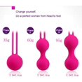 thumbnail image 4 of 3pcs / Set Kegel Ball Exercise Kit for Women - Bladder Control Device for Pelvic Floor Exercises Medical Silicone, 4 of 6
