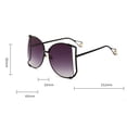 thumbnail image 3 of unbranded Lentes Decorativos Para Mujer En Negro Ideales Para Fiesta Y Uso Diario Con, 3 of 8