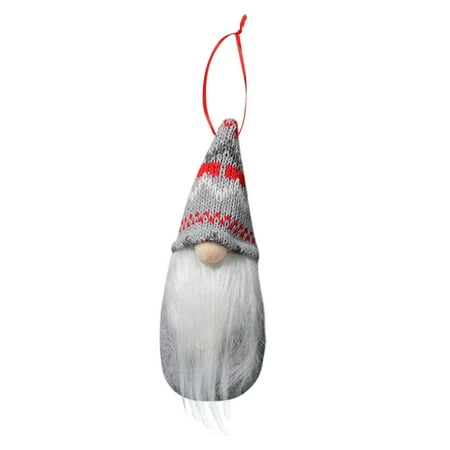 

Veki Pendant Doll Tree Man Old Christmas Forest Doll Decoration Pendant Knitted Woolen Decorative Garland for Mantle Summer