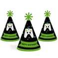 thumbnail image 7 of Big Dot of Happiness Video Game - Cone Happy Birthday Party Hats for Kids and Adults - Set of 8 (Standard Size), 7 of 7