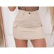 thumbnail image 1 of Falda de cintura alta Falda de sarga con bolsillo lateral Deng Xun unisex, 1 of 1