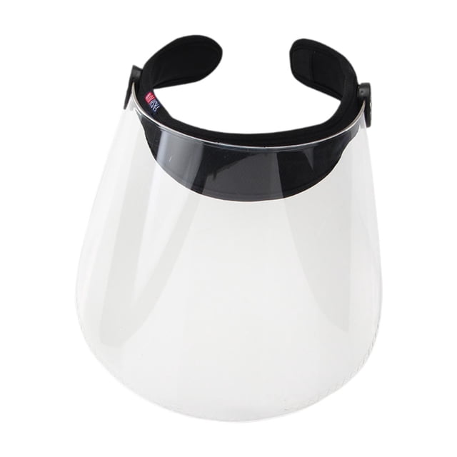 S SERENABLE Couverture de Visage Portable Premium Résistante à l'Usure Ajustable à 90 Degrés Transparent