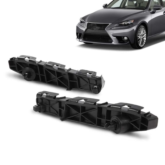 Right Left Side Front Bumper Bracket Set of 2 LH & RH Fit For Lexus IS250 Pair