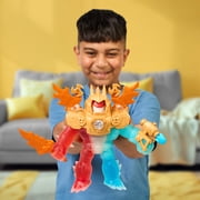 Heroes of Goo Jit Zus Goo-Tron Supreme Combines The Power Of Blazagon, Pantaro & Thrash In 1 Ultimate Hero, 35+ Phrases & Lights, Ages 4+