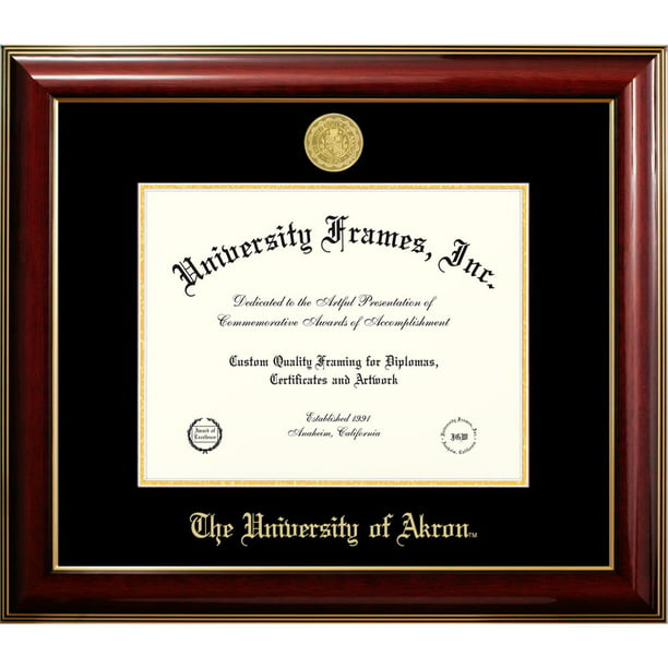 OCM Diploma Frame The University of Akron Zippy Displays Diploma