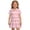 Pink(Striped), variant on CCRFTGI Polo Dress for Kids Girls Size 7 Short Sleeve School Uniform Casual Striped Pleated Flare Skater Polo Dresses Back To School Summer Button Collared Pique Polo Dress Pink 7-8 Years