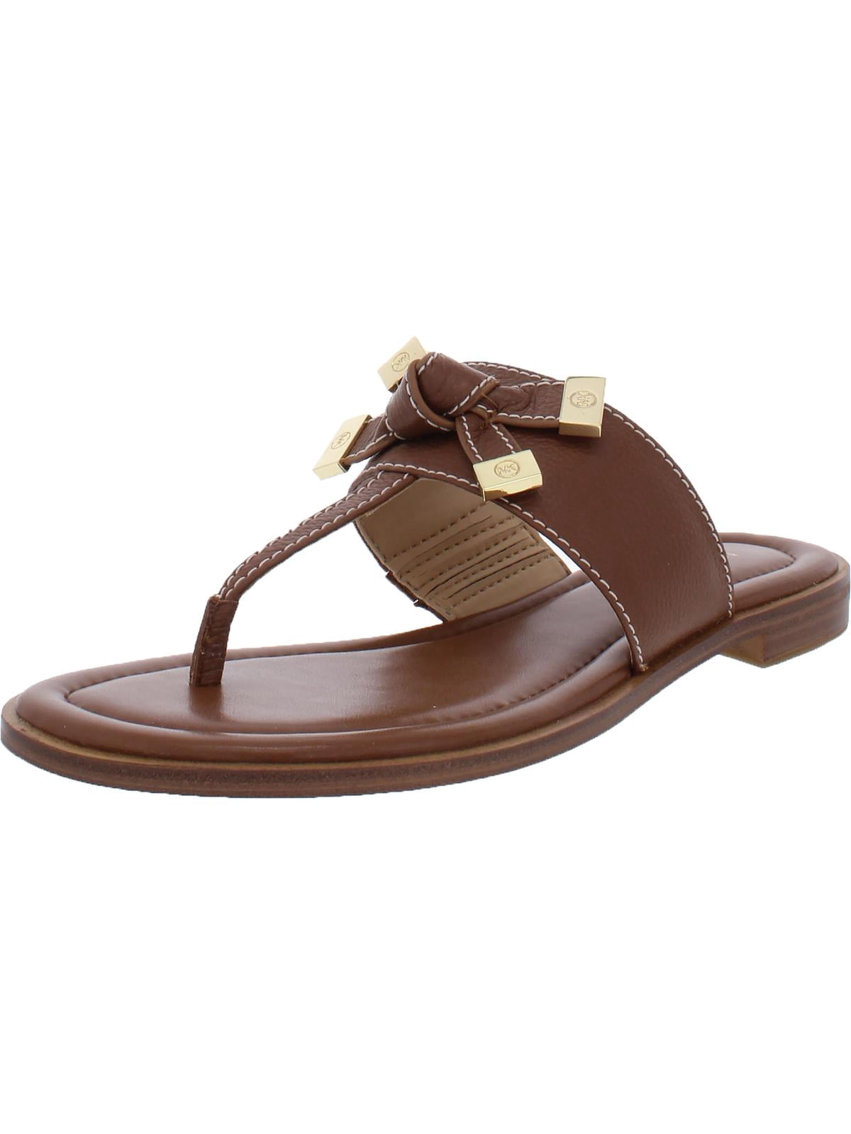 ladies leather thong sandals