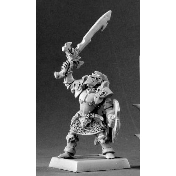 Reaper Miniatures Ymrilix the False, Anti Paladin 14546 Overlords Unpainted Mini
