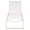 White/White, variant on Safavieh Jordan Aluminum Outdoor Lounge Chairs, White