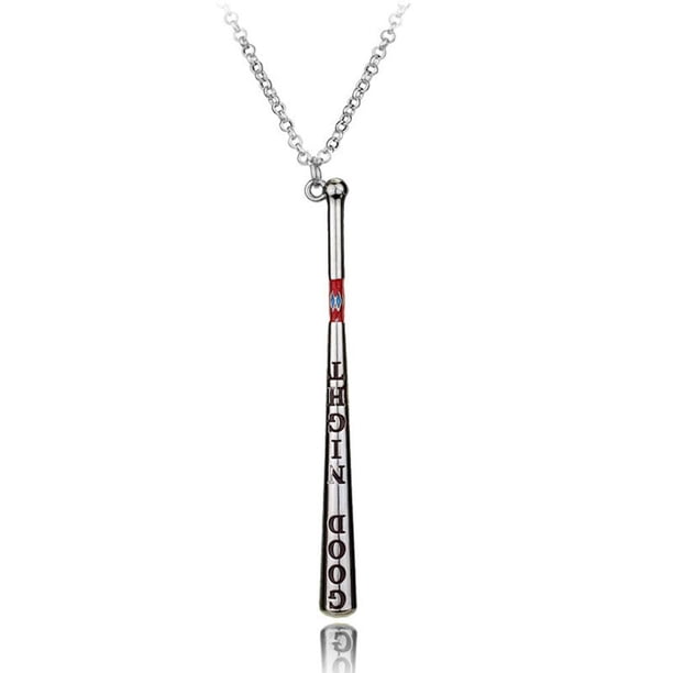 Joyería Unisex Bate De Béisbol Llavero Llaveros Colgante Aleación De Zinc Collar Colgante Inevent AP006166-04
