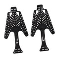 thumbnail image 3 of Soporte de soporte de zapatos de aletas de buceo Flip Fin, inserto resistente al desgaste liviano para aletas, para aletas de esnórquel, diseño hueco negro, 3 of 8