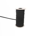 thumbnail image 1 of 100 Yards Length Wide Braided Elastic Rope Knitted Elastic Band for DIY Sewing Crafts/Mask 3mm Black, 1 of 7