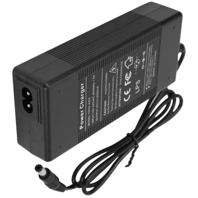 1* Electric Scooter Charger 42V DC For KUGOO S Series ETWOW 8 Scooter Replace 