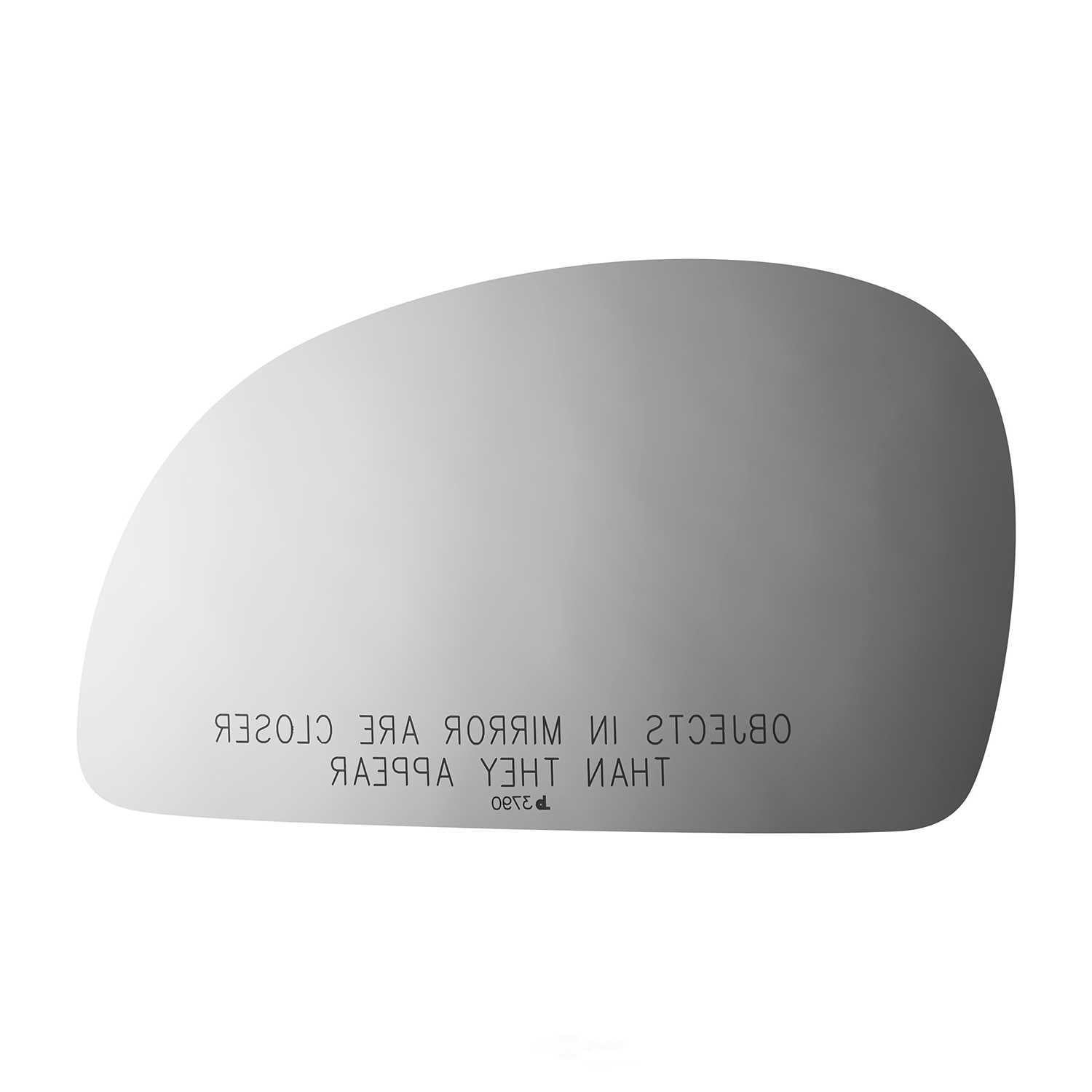 Burco Side View Mirror Replacement Glass - Clear Glass - 3790