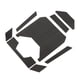thumbnail image 4 of Reemplazo de Material de fibra de carbono embellecedor de cubierta de caja de almacenamiento de consola central para Polaris RZR PRO XP 2021+, 4 of 5