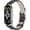 black+sliver, variant on KOMI Strap for Xiaomi Mi Band 9 Mi Band 8, Mi Band 7 Genuine Leather Replacement Strap Watch Wrist Band Smart Bracelet Accessories for Xiaomi Mi 6 5 Fit Band Black