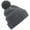 Graphite, variant on Beechfield Snowstar Cotton Beanie