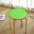 thumbnail image 5 of Ramiter Round Chair Cushion Tie Rope Style Dual Size Optional Solid Color Home Fabric Thickened Dining Chair Cushion Round Stool Seat Pad Lumbar Back Support for Car, 5 of 5