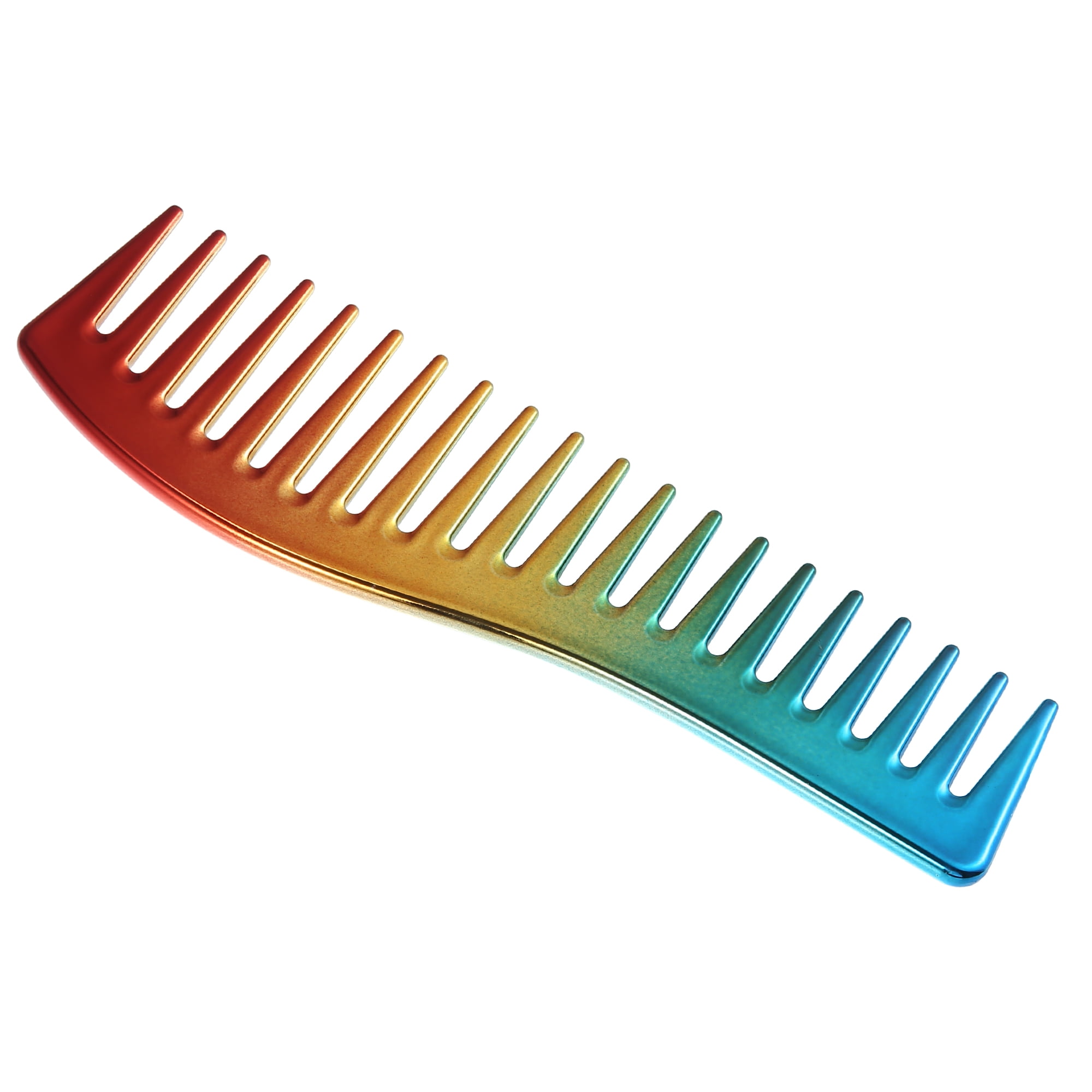 Unique Bargains Wide Tooth Hair Comb All Purpose Detangling Styling Comb Plastic Multicolor
