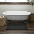 thumbnail image 2 of Mohawk Home Homespun Plush Fade/Stain Resistant Non-Slip Machine Washable Bath Rug, Charcoal, 2' 3" x 3' 9", 2 of 7