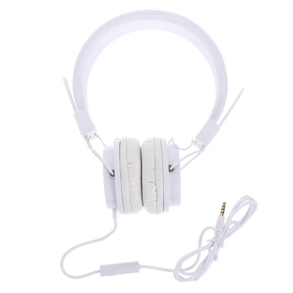 unbranded  Flatware Wired Music Headset Earphones PU Material Headphone