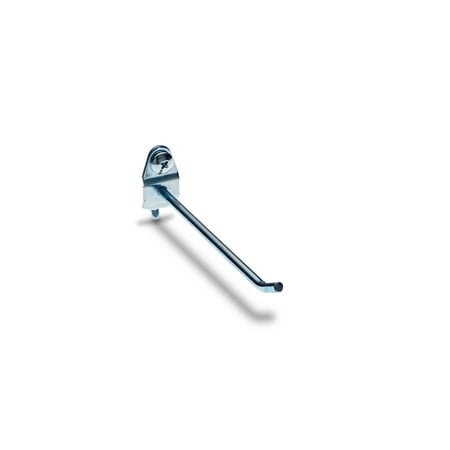 

Triton Products 4-inch Single Rod Steel Pegboard Hook 30-Degree Bend 10pk