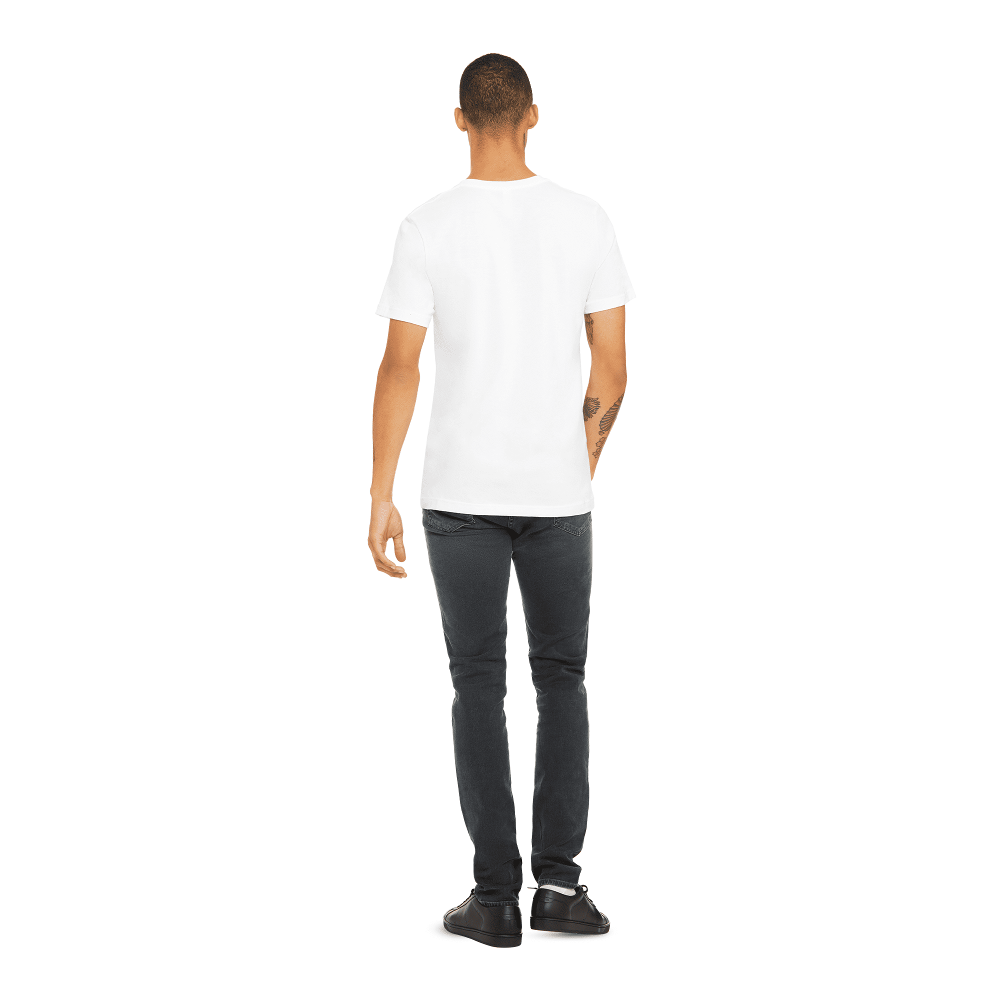 BELLA+CANVAS Adult Unisex Short Sleeve Crew Neck T-Shirt for Crafting, White, Xlarge