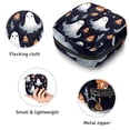 thumbnail image 3 of Sanitary Napkin Pouch: Small Bag for Period Supplies and Makeup Brushes, 3 of 6