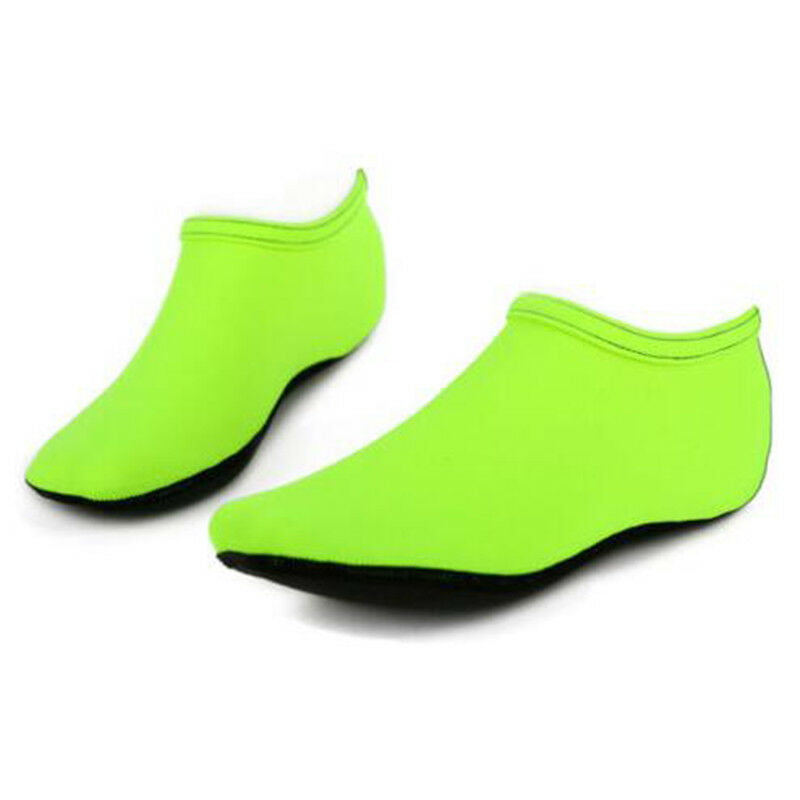 For Adult/Child Slip Water Shoes Beach Swim Diving Wetsuit Surf Solid Aqua Socks 