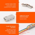 thumbnail image 4 of 20 Pcs 11-28 AWG PCT-2-3 Quick Wiring Connector, Compatible with Electrical Cables, 4 of 5