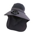 thumbnail image 3 of Kcolen Sun Hat Women Large Head Solar Fan Bucket Hat for Outdoor Sports UPF50+ Wide Brim Sun Summer Fishing Technology Hat, 3 of 6