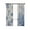 Blue, variant on Coastal Red Blackout Curtains, Light Blocking Print Window Curtains, Nautical Coral Seahorse Starfish Shell Thermal Insulated Window Drapes for Living Room Kitchen Cafe 2 Panels, 104"W x 52"L