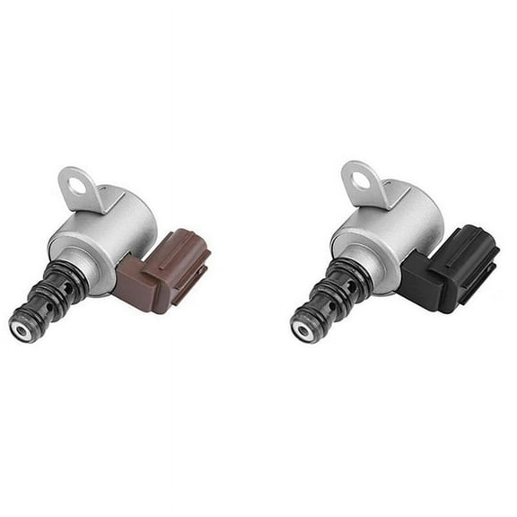 2x Automatic Transmission Shift Control Lock Up Solenoid for Accord 28400-P6H-003(Brown&Black),2 x Transmission Solenoids