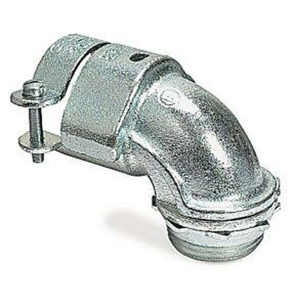 Thomas & Betts 266-TB, 3/8In 90D Sqeeze Connector Armored .406-.656, 1 PC