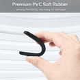 thumbnail image 5 of 4Pcs Car Door Corner Protector Soft Rubber Self-Adhesive Scratches for Tesla Model 3 and Model Y, 5 of 9