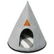 thumbnail image 1 of Nido de fieltro para gatos, casa cueva, tienda semicerrada, estera, nido cálido, suministros para mascotas, forma triangular, casa plegable para, 1 of 9