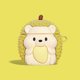 thumbnail image 2 of Funda de silicona para auriculares Durianr Hedgehog con dibujos en 3D, funda para auriculares inalámbricos de segunda generación para Airpods Pro, llavero para Airpods, 2 of 4