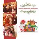 thumbnail image 3 of Cuadros Decorativos 5D hecho a mano DIY diamante pintura cristal Navidad escritorio Rhinestone ornamento Ehuebsd Nuevos Originales, 3 of 8